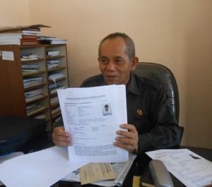 Kabid Penempatan dan Perluasan TKI pada Dinas Tenaga Kerja dan Transmigrasi (Disnakertrans) Provinsi NTB H Zainal
