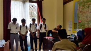 Razia Pelajar yang digelar sat Pol PP kota Mataram