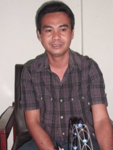 Ketua panwaslu Kota Mataram Srino Mahyaruddin