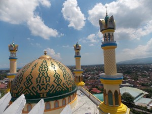 Islamic Center NTB dari atas Minaret 