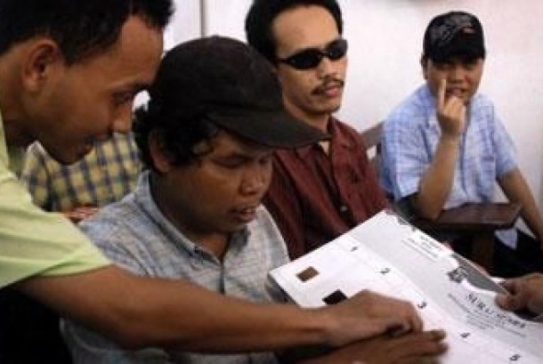 Pemilih Tunanetra di Mataram Akan Dibuatkan Surat Suara Huruf Braille