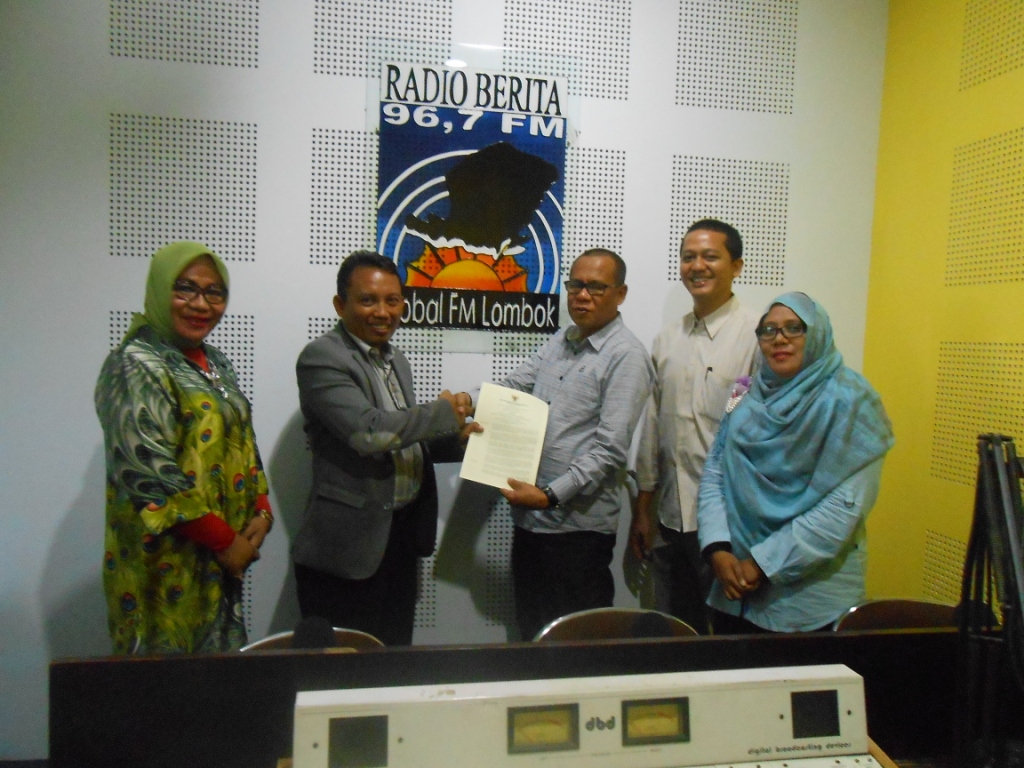 Jelang Usia 13 Tahun, Radio Global FM Lombok Terima IPP Tetap