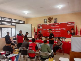 Bekali 2.496 Saksi, PDIP Kota Mataram Siap Cegah Kecurangan Pemilu 2024