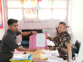 Abubakar, Caleg PKS di Lombok Barat Lapor Dugaan Tipilu ke Bawaslu, Bawa Bukti Surat Pernyataan Hibah Suara