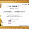 KPK Beri Penghargaan ke OJK dalam Program Pengendalian Gratifiksi Terbaik Nasional