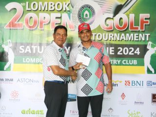 Sukses Menggelar Turnamen Golf, PGI NTB Optimis Sambut PON 2028